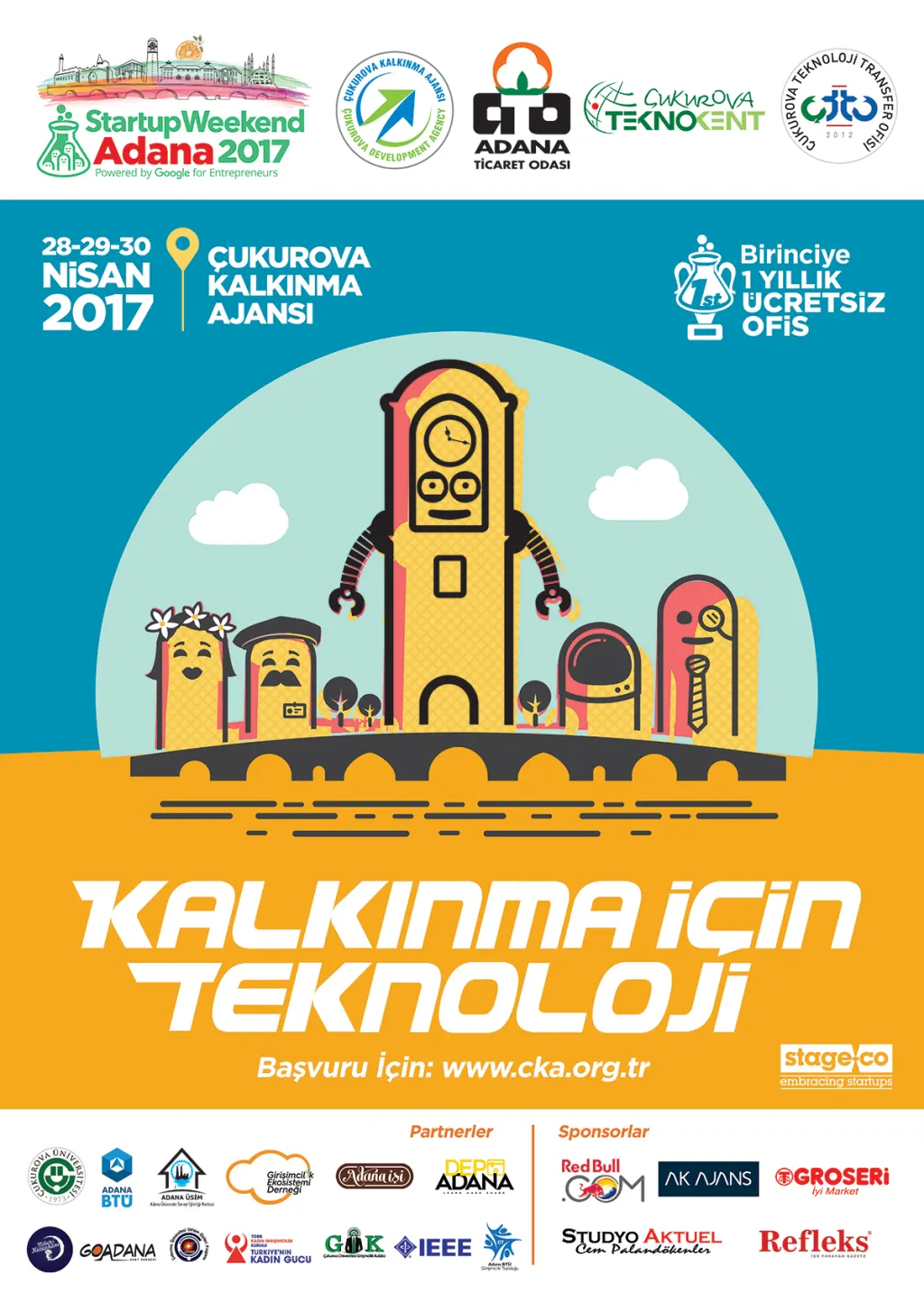 KAÇIRMAYIN! Startup Weekend Adana , “Kalkınma için Teknoloji”