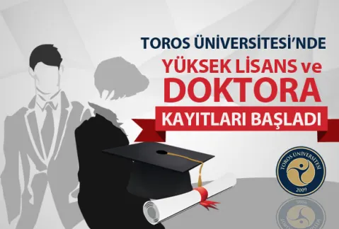 Yüksek Lisans ve Doktora Kayıtları Başladı