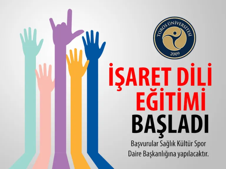 İşaret Dili Eğitimi Başvuruları Devam Ediyor