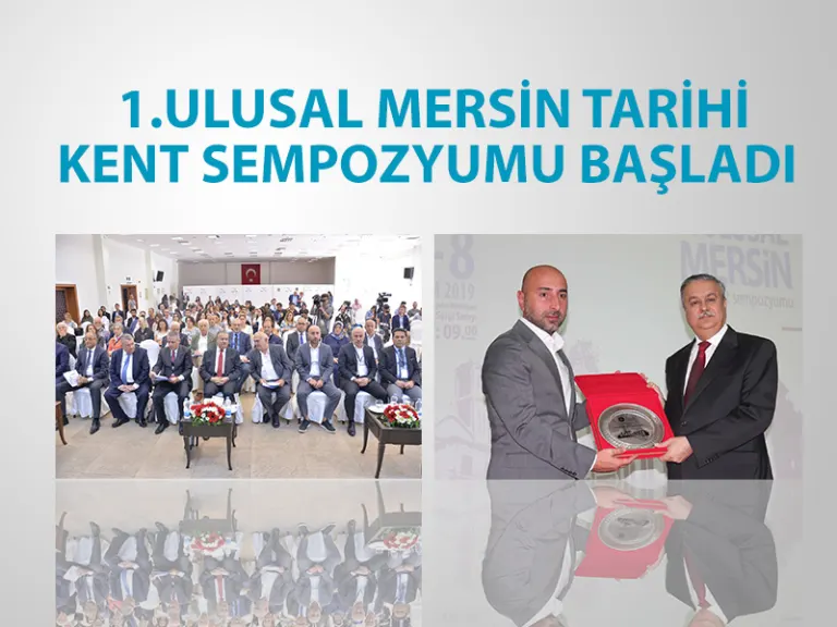 1.ulusal Mersin Tarihi Kent Sempozyumu Düzenlendi