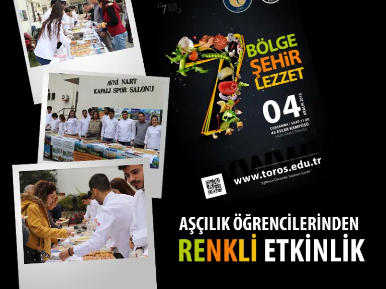 Aşçılık Öğrencilerinden Renkli Etkinlik