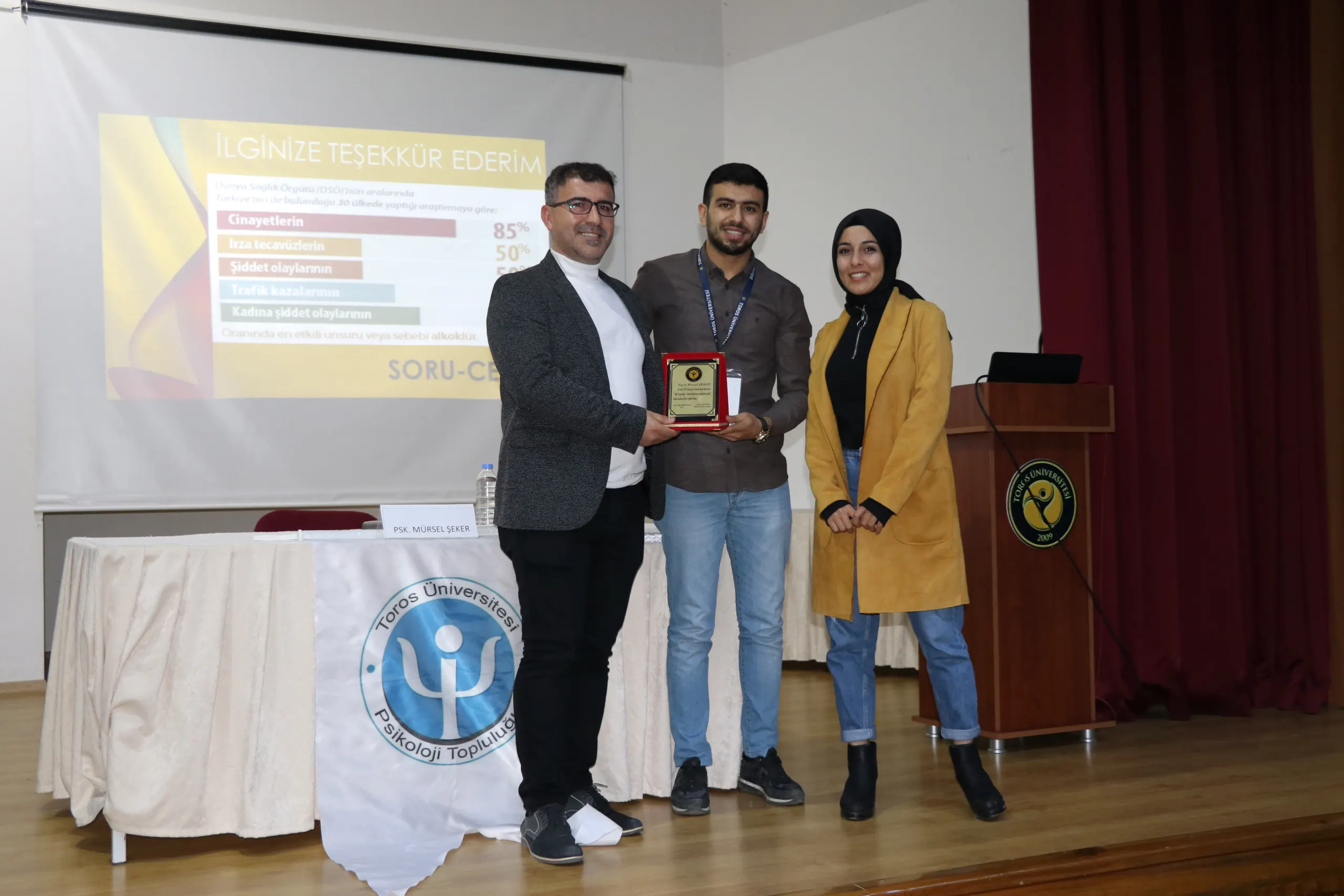 Toros Üniversitesi’nde “alkol Bağımlılığı” Konferansı