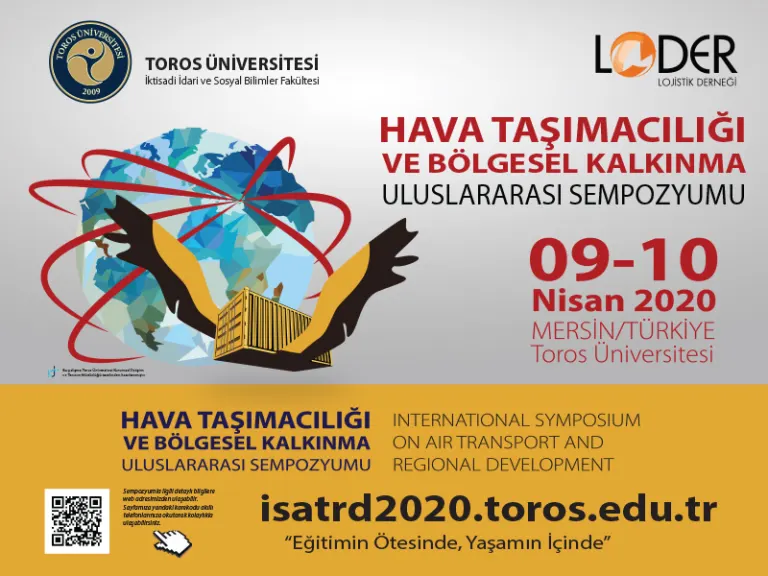 Toros Üniversitesi Hava Taşımacılığı Sempozyumu'na Ev Sahipliği Yapacak