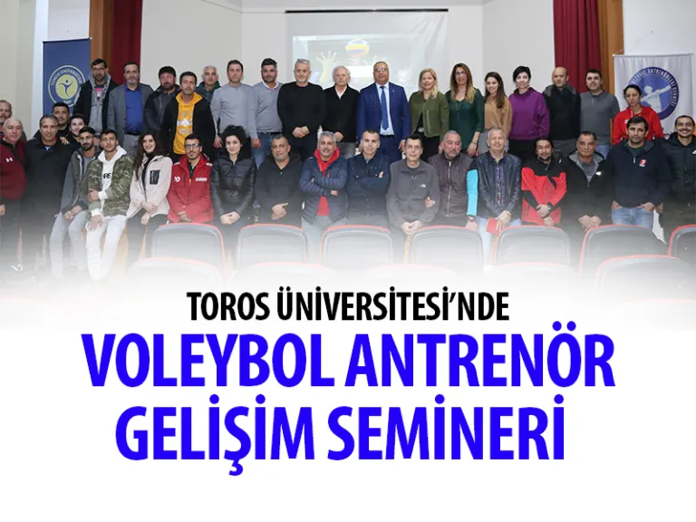 Toros Üniversitesi’nde Antrenör Gelişim Semineri