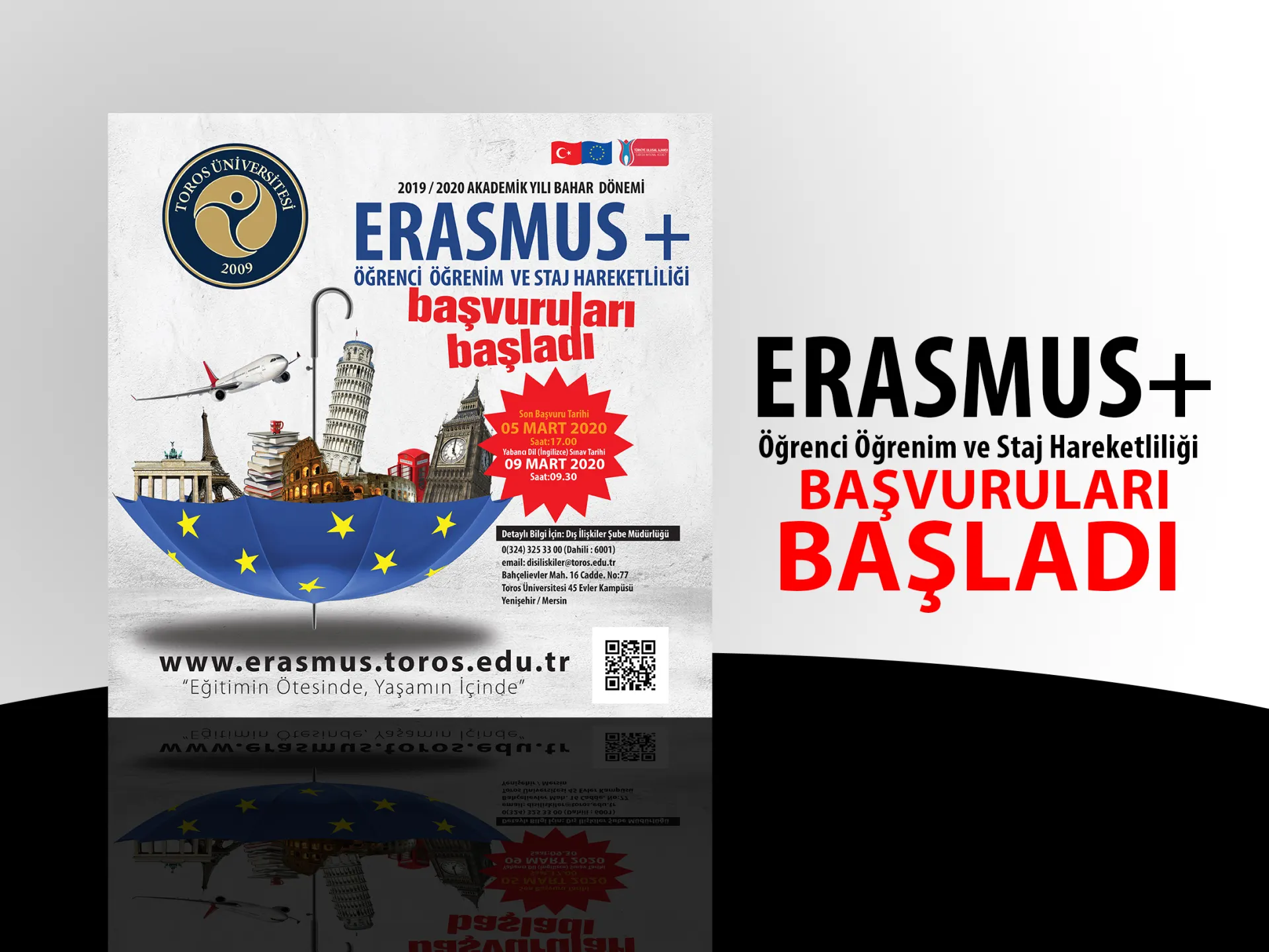 Erasmus Başvuruları Başladı
