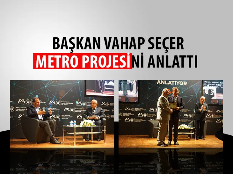 Başkan Vahap Seçer, Toros Üniversitesi’nde “mersin Metro Projesi”ni Anlattı