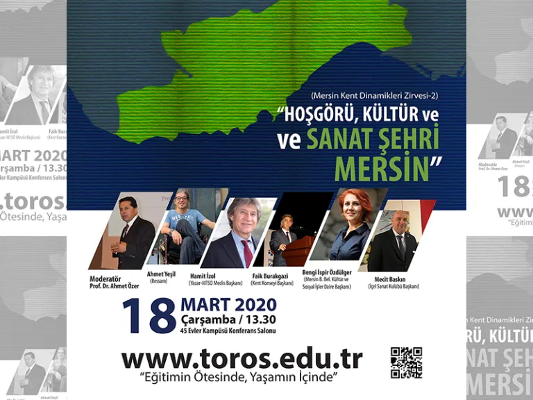 HOŞGÖRÜ,  KÜLTÜR ve SANAT ŞEHRİ MERSİN