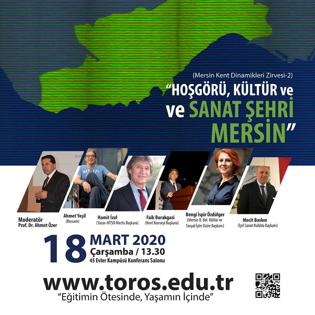 HOŞGÖRÜ,  KÜLTÜR ve SANAT ŞEHRİ MERSİN