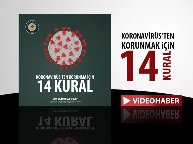 Koronavirüsten korunmak için 14 kural