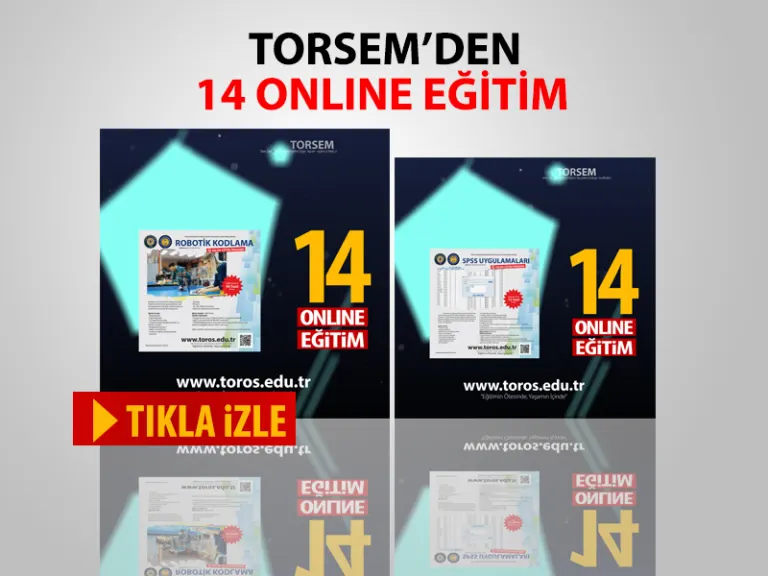 Torsem’den14 Onlıne Eğitim