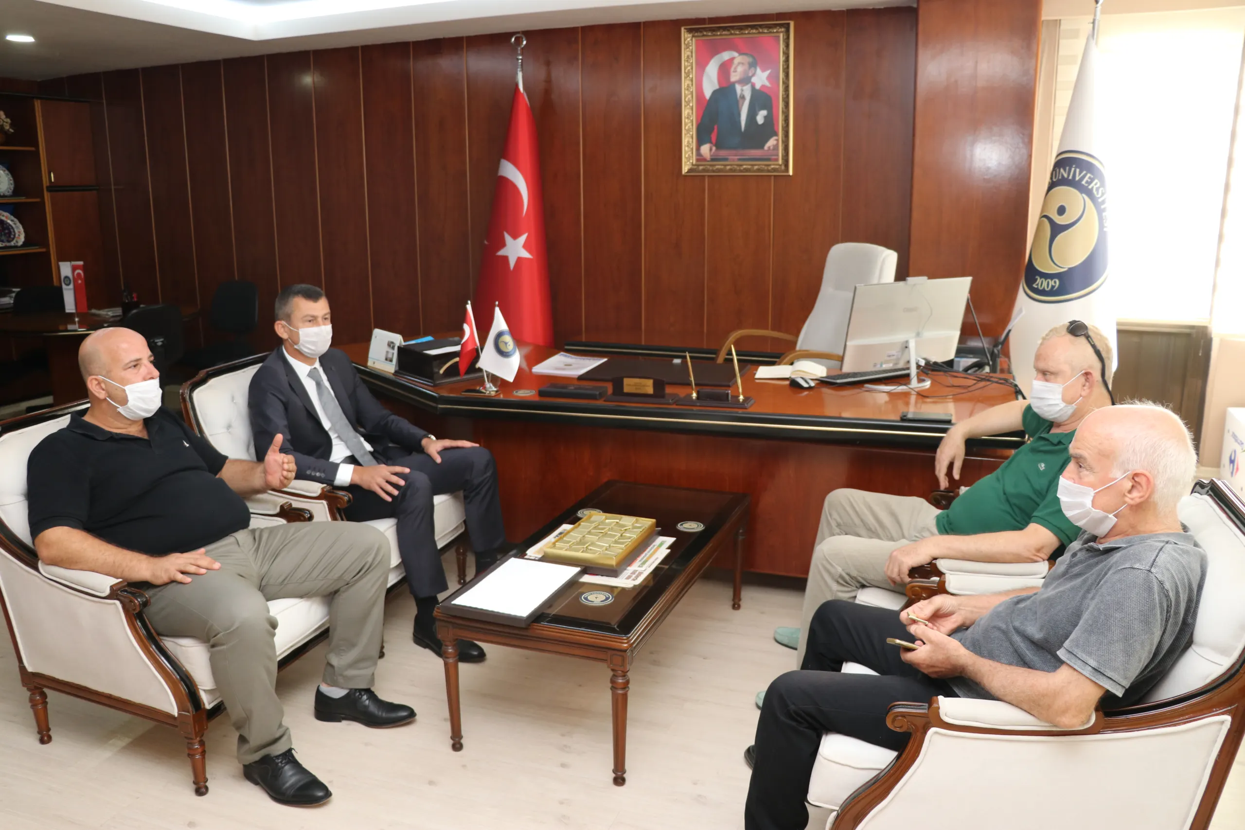 Rektör Arıöz’e Hayırlı Olsun Ziyareti