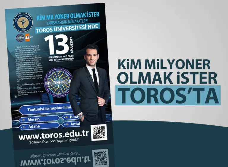 Kim Milyoner Olmak İster Toros’ta
