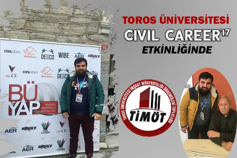 Toros Üniversitesi “civil Career” Etkinliğinde