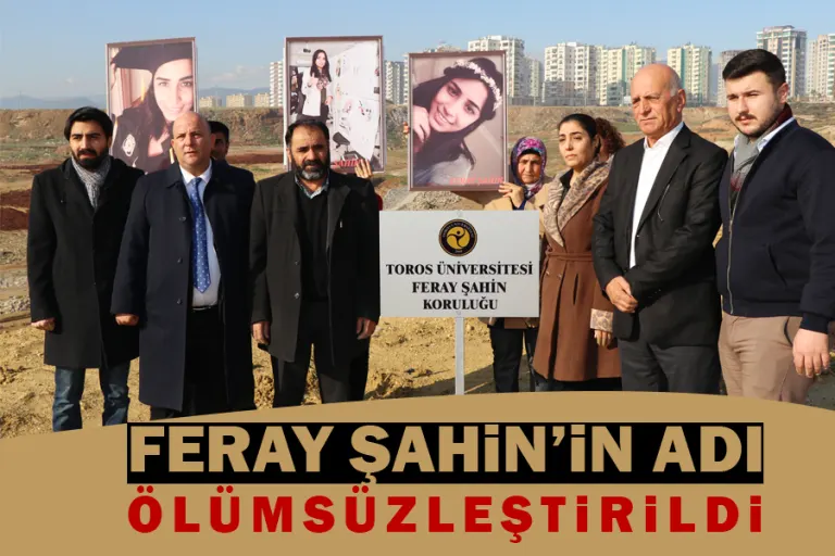 Feray Şahin’in Adı Ölümsüzleştirildi