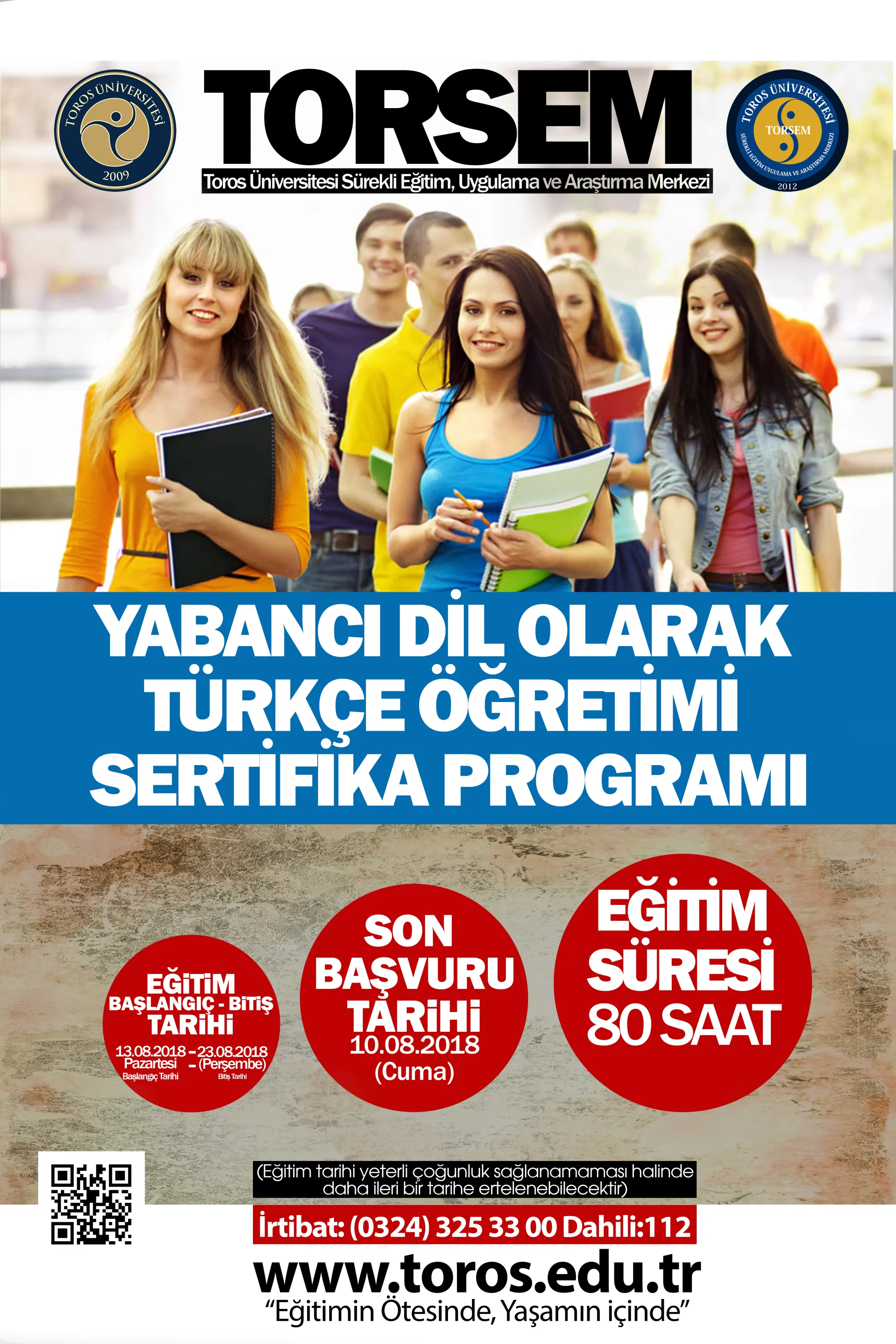 Yabancı Dil Olarak Türkçe Öğretimi Sertifika Programı Yabancı Dil Olarak Türkçe Öğretimi Sertifika Programı