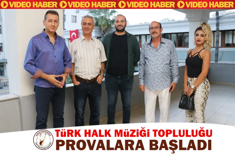 Türk Halk Müziği Topluluğu Provalara Başladı
