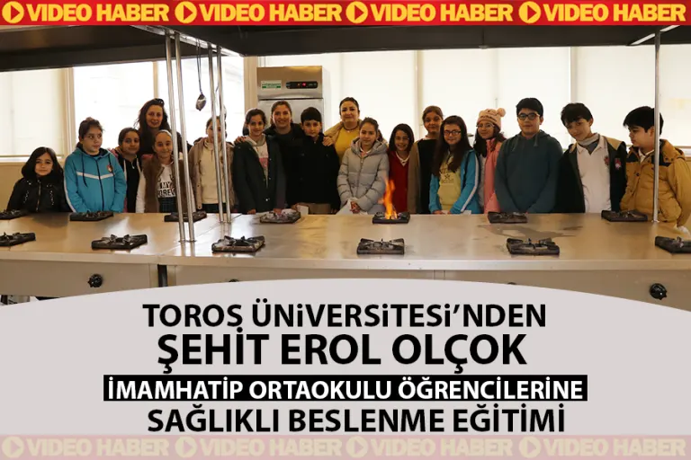 Şehit Erol Olçok İmamhatip Ortaokulu Öğrencilerine Sağlıklı Beslenme Eğitimi