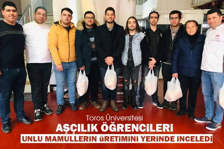 Aşçılık Öğrencileri Unlu Mamüllerin Üretimini Yerinde İnceledi