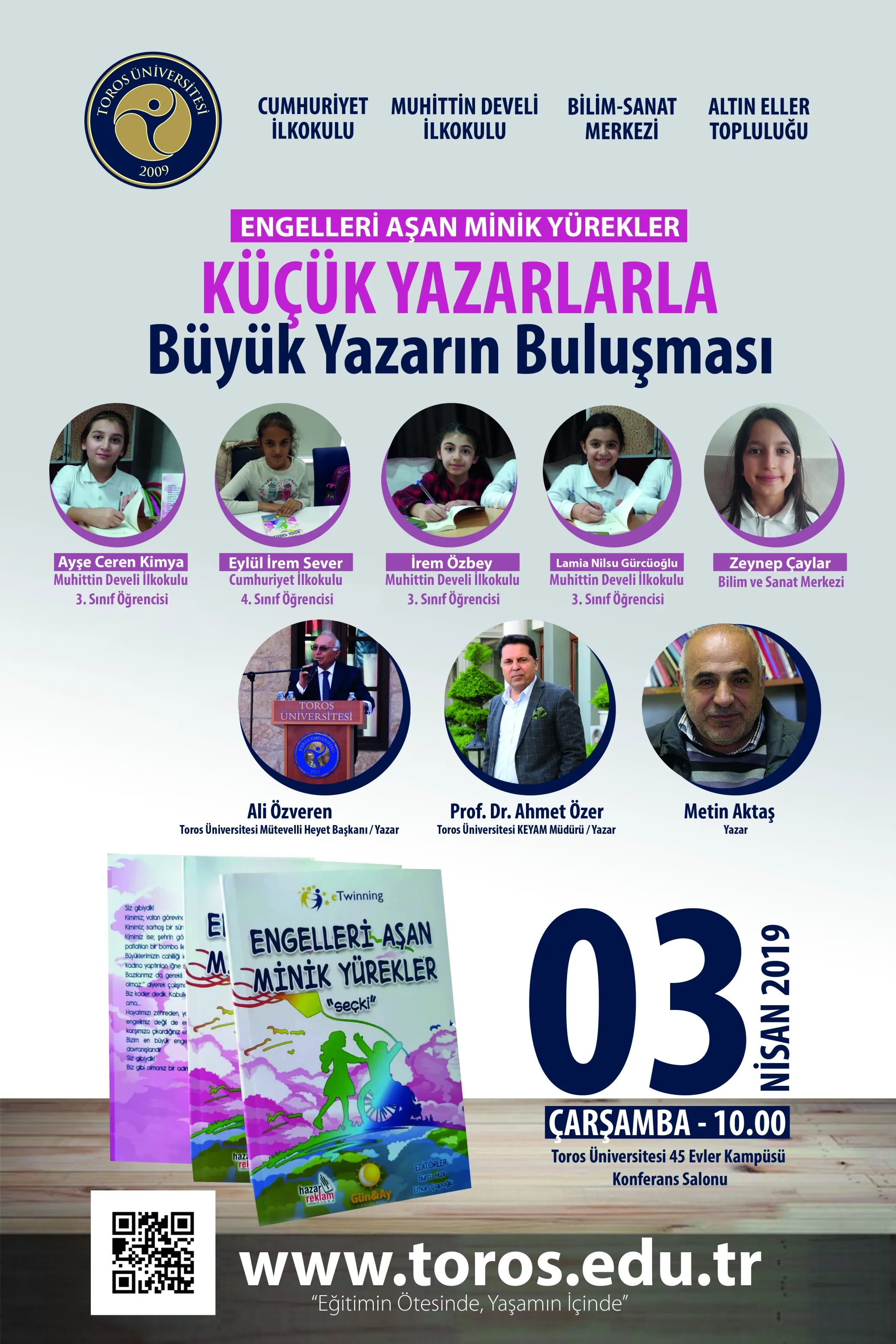 Küçük Yazarlarla Büyük Yazarın Buluşması Etkinliği