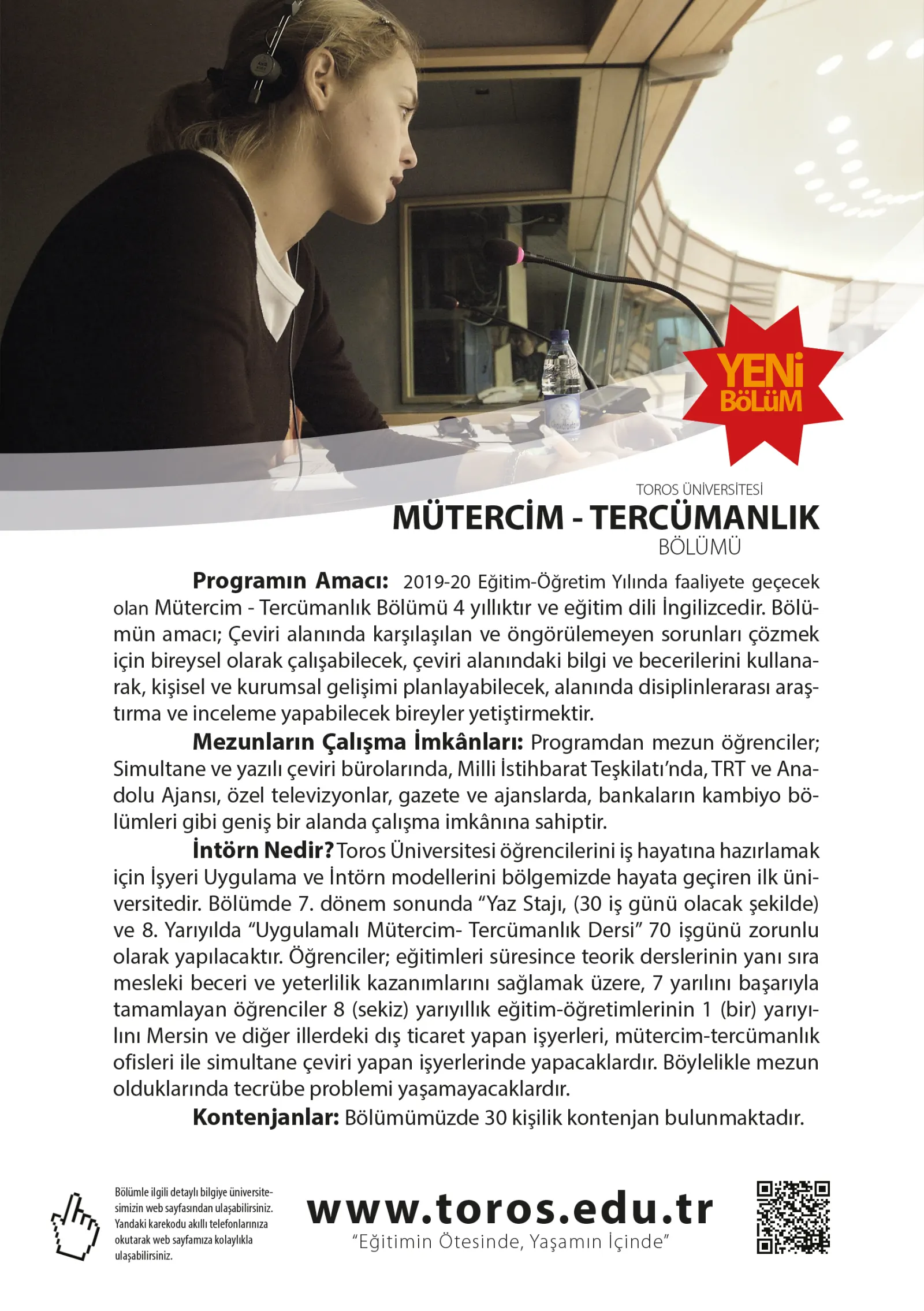 Mütercim Tercümanlık Bölümü Hakkında Bilinmesi Gerekenler
