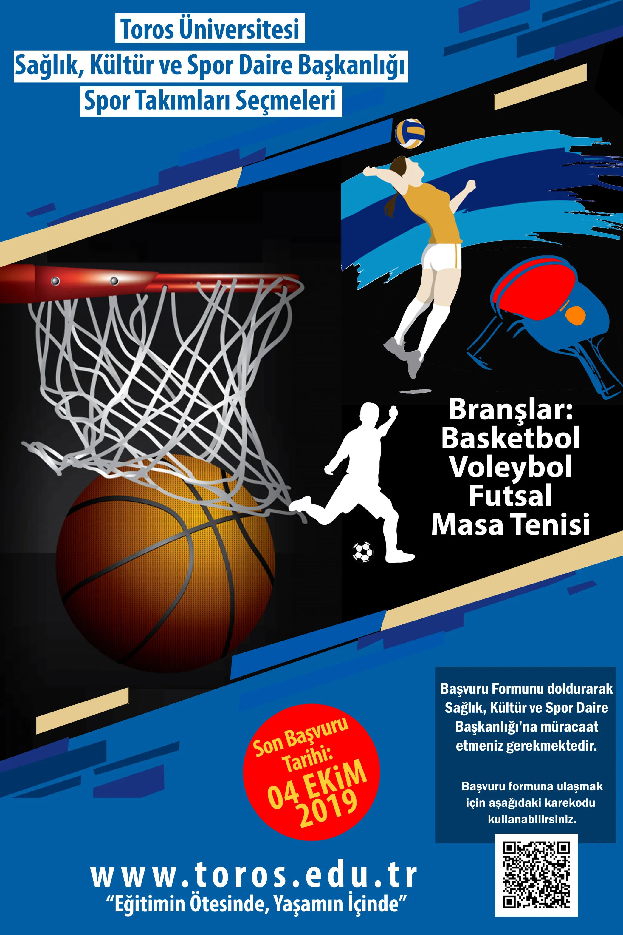 Spor Takımı Seçmeleri ve Öğrenci Toplulukları Yapılanması