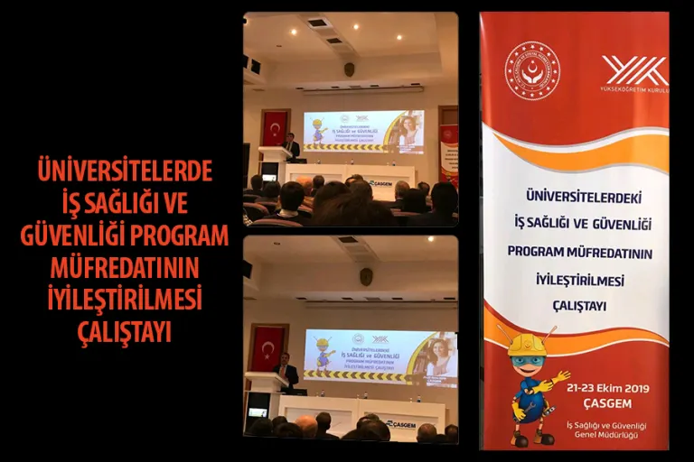 Üniversitelerde İş Sağlığı ve Güvenliği Program Müfredatının İyileştirilmesi Çalıştayı