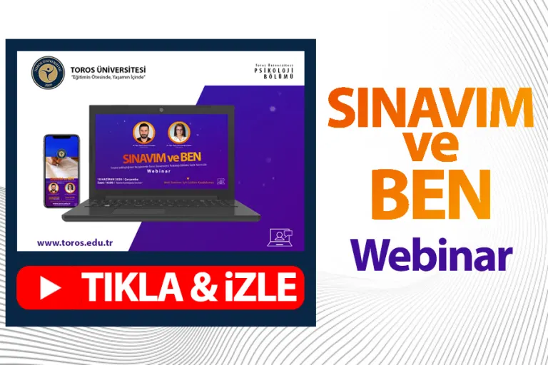 Sınavım ve Ben Webinar’ı