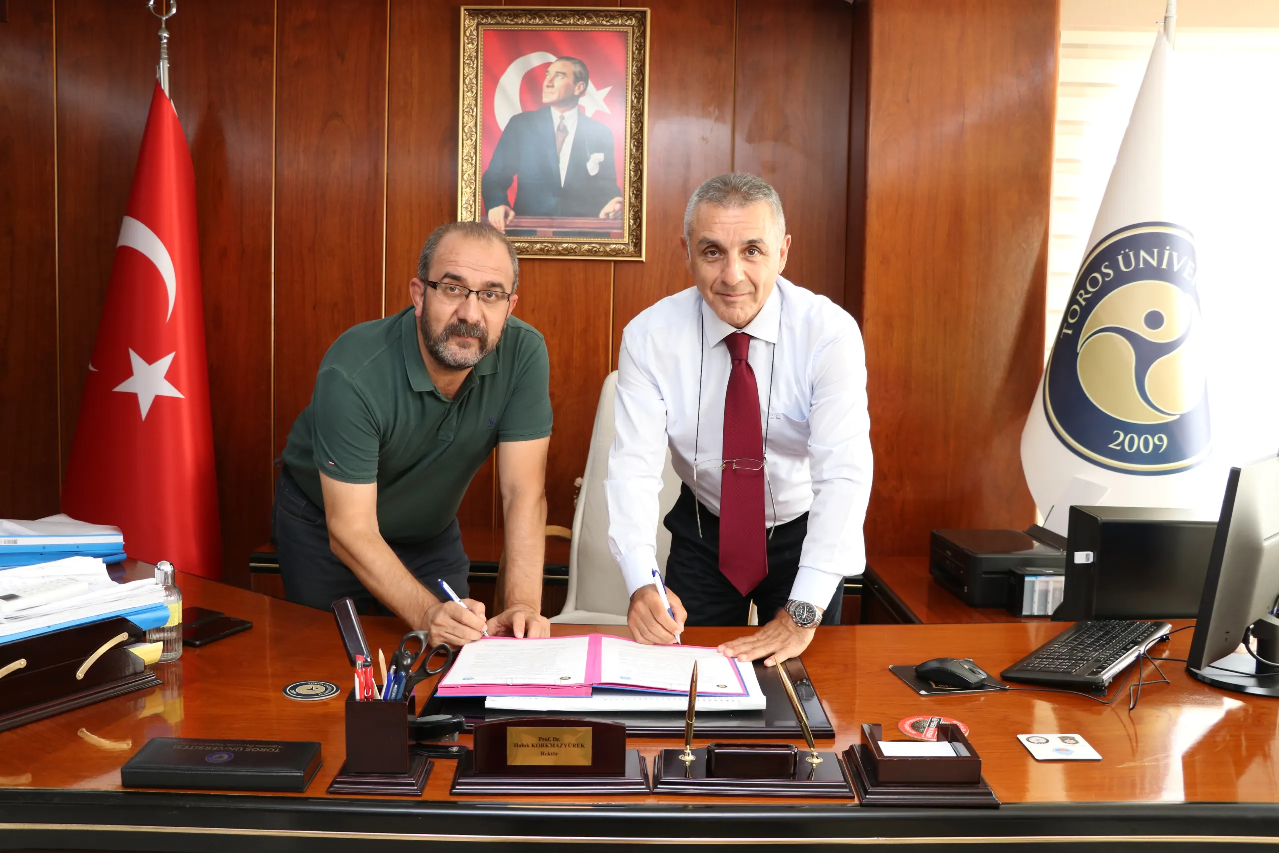Toros Üniversitesi ile Kamu-Sen Mersin İl Temsilciliği Arasında İşbirliği Protokolü