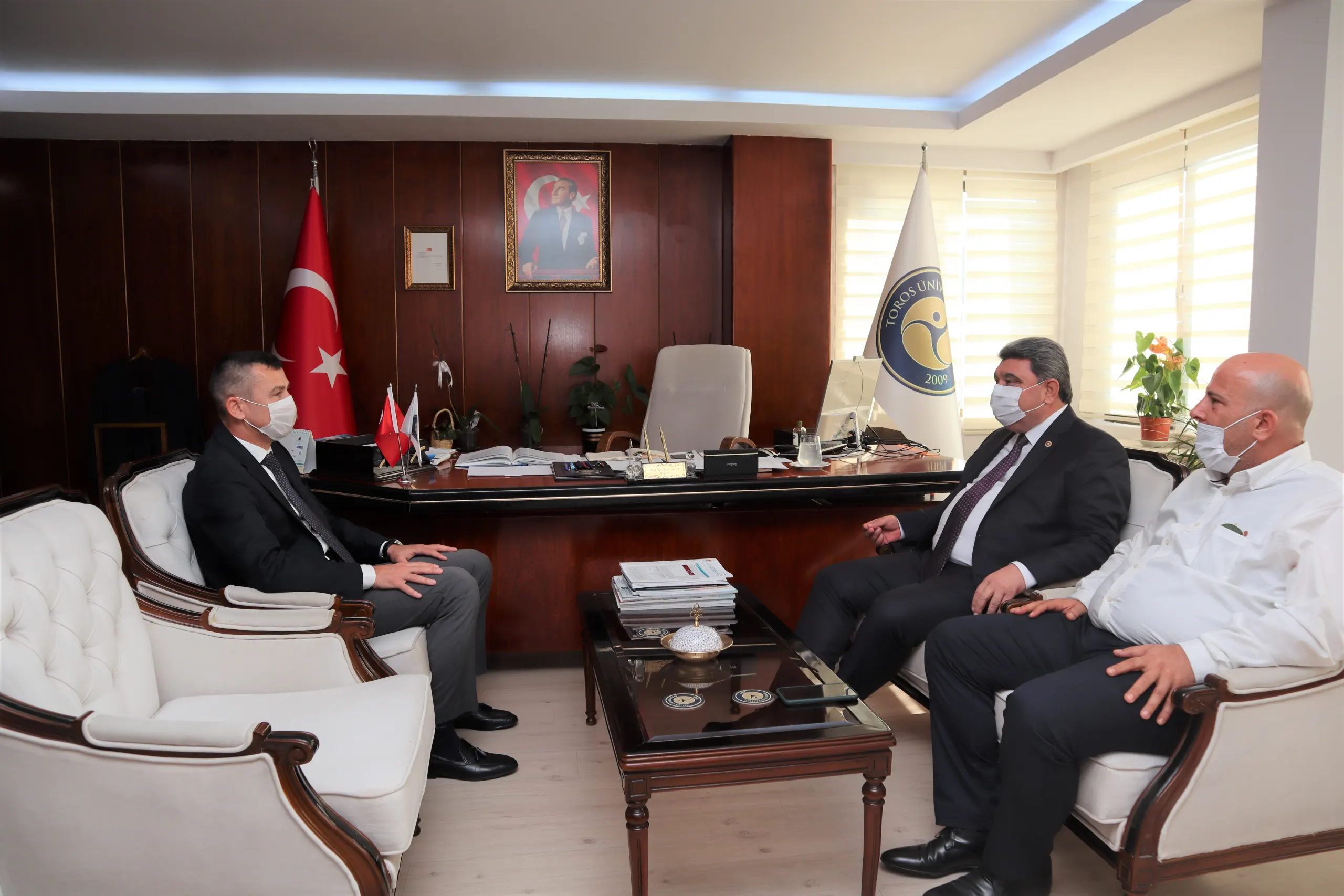 Cengiz Gökçel’den Rektör Arıöz’e Ziyaret