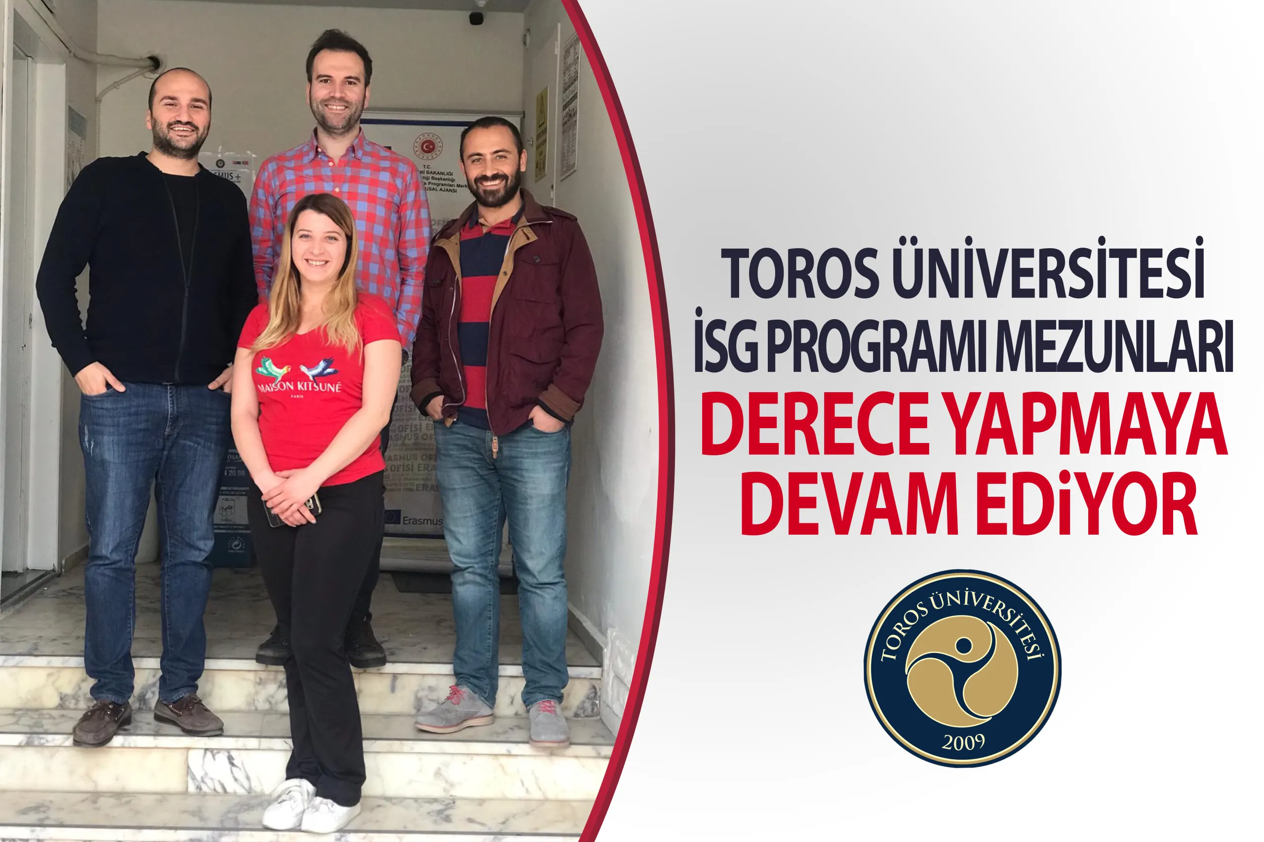 Toros Üniversitesi İsg Mezunları Derece Yapmaya Devam Ediyor