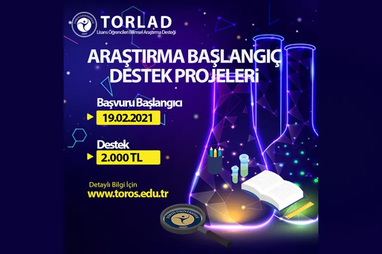 TORLAD (Lisans öğrencileri bilimsel araştırma desteği)