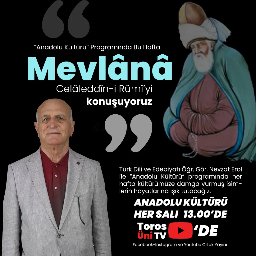 Toros Üni TV’de "Anadolu Kültürü" Yayın Hayatına Başlıyor
