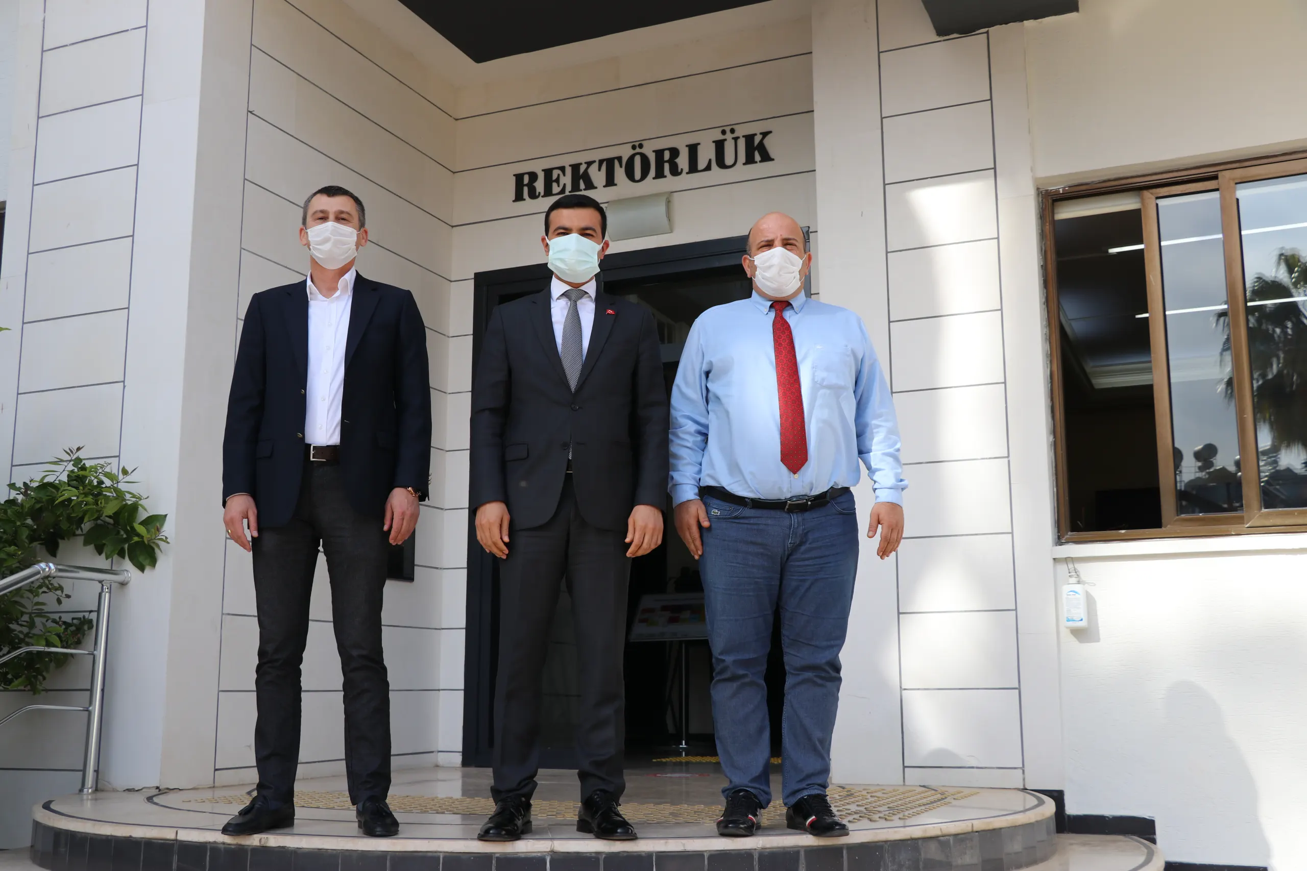 Çamlıyayla Kaymakamı’ndan Rektör Prof. Dr. Arıöz’e Ziyaret