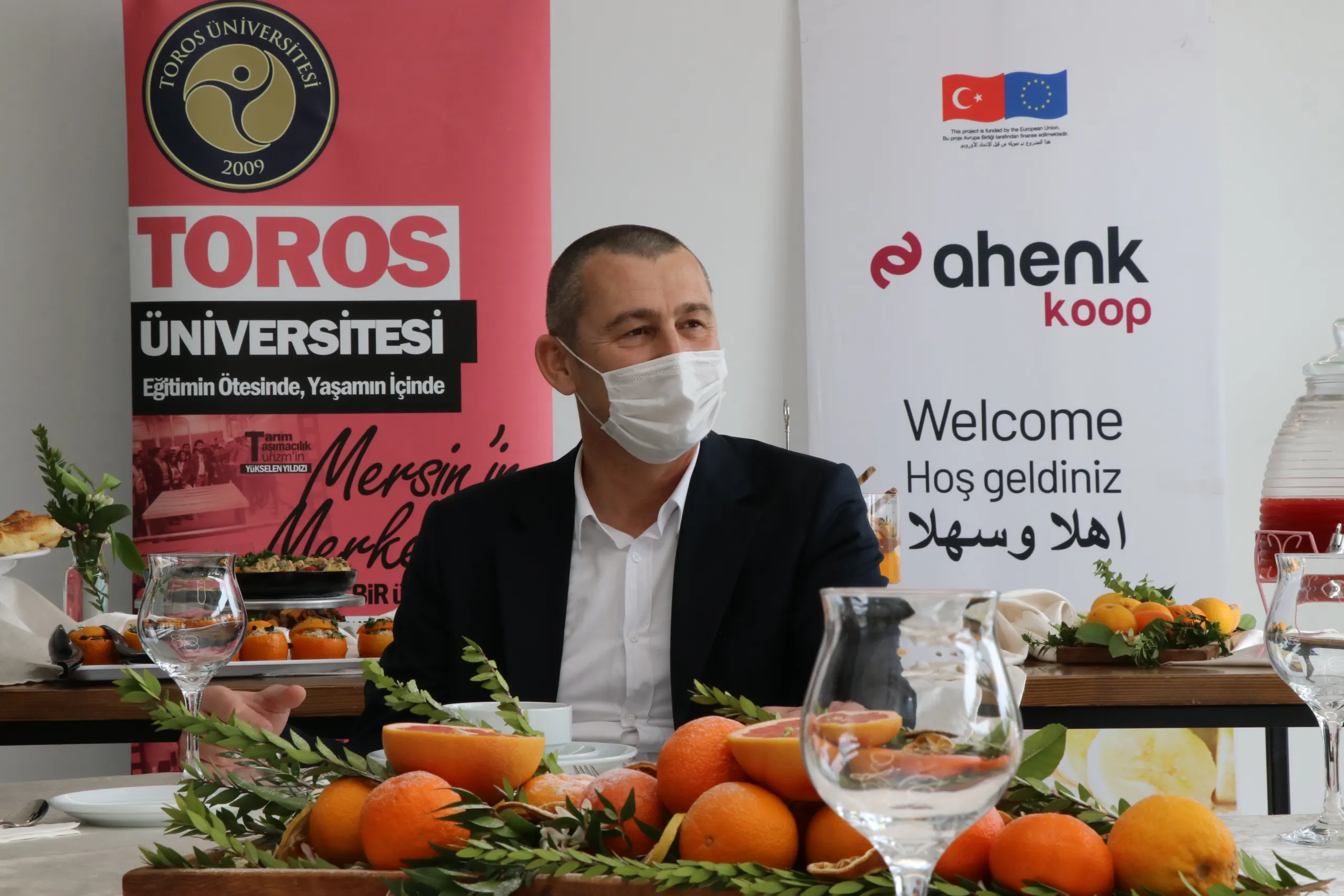 Rektör Prof. Dr. Arıöz’e Narenciyeli Lezzetler Sunuldu