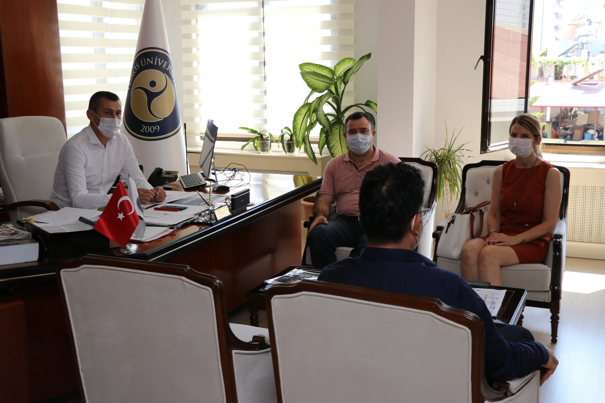 Çugider’den Rektör Arıöz’e Nezaket Ziyareti