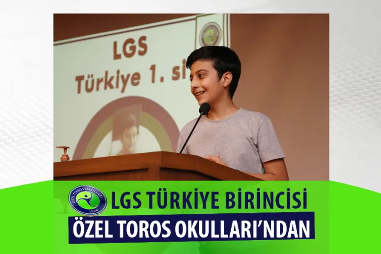 Lgs Türkiye Birincisi  Özel Toros Okulları’ndan