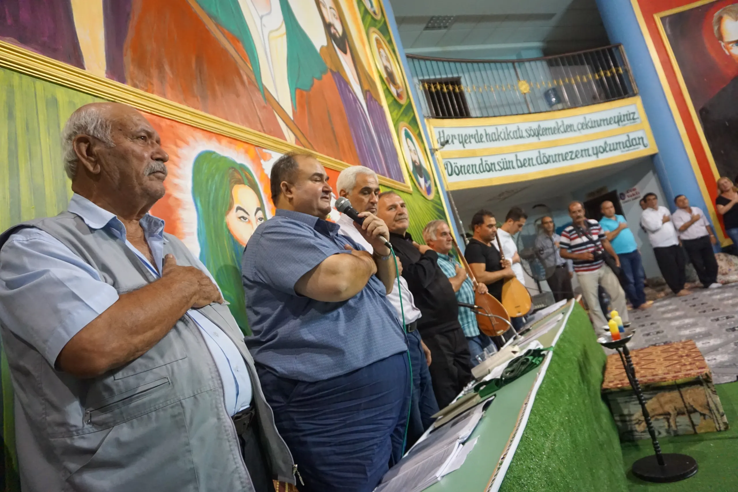 Yenice Cemevi'nde Muharrem Cem'i