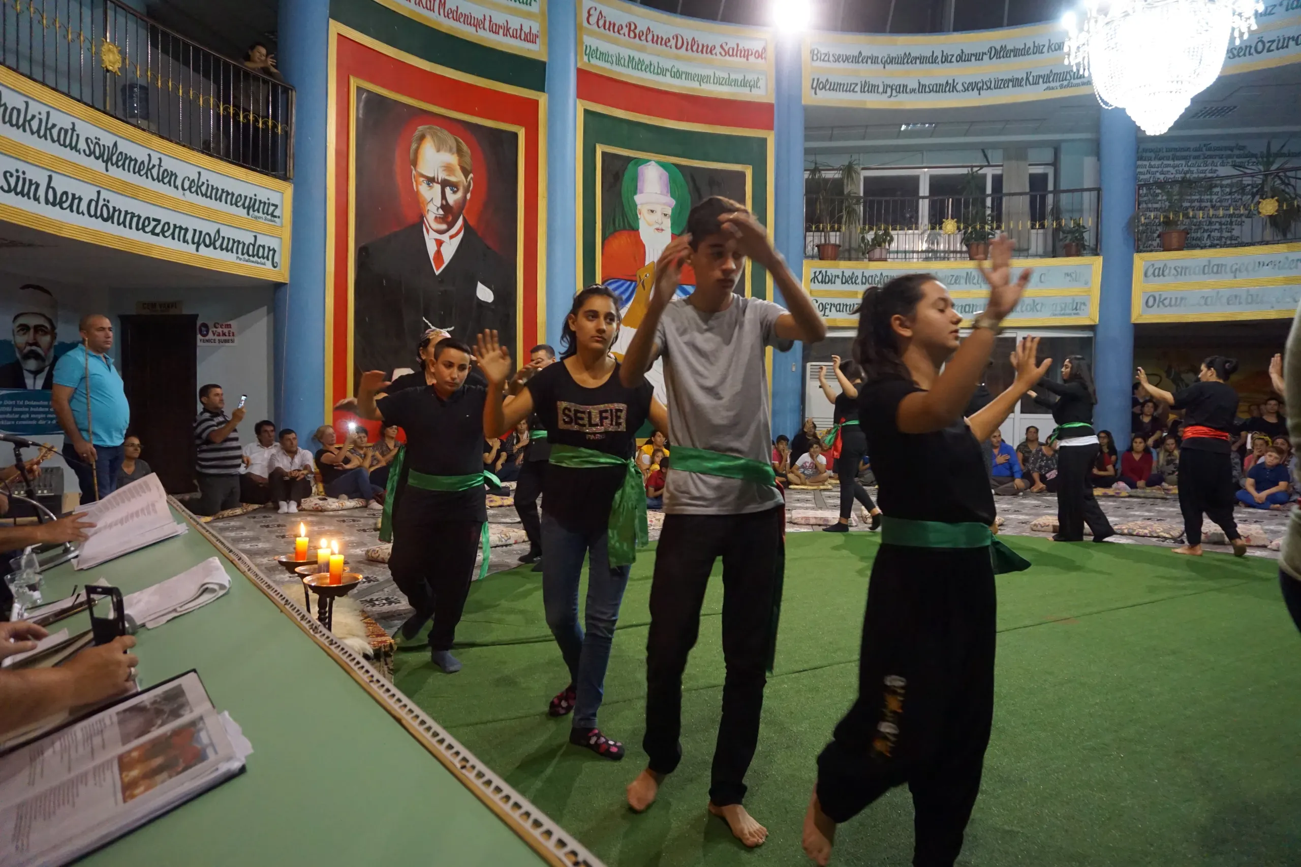 Yenice Cemevi'nde Muharrem Cem'i