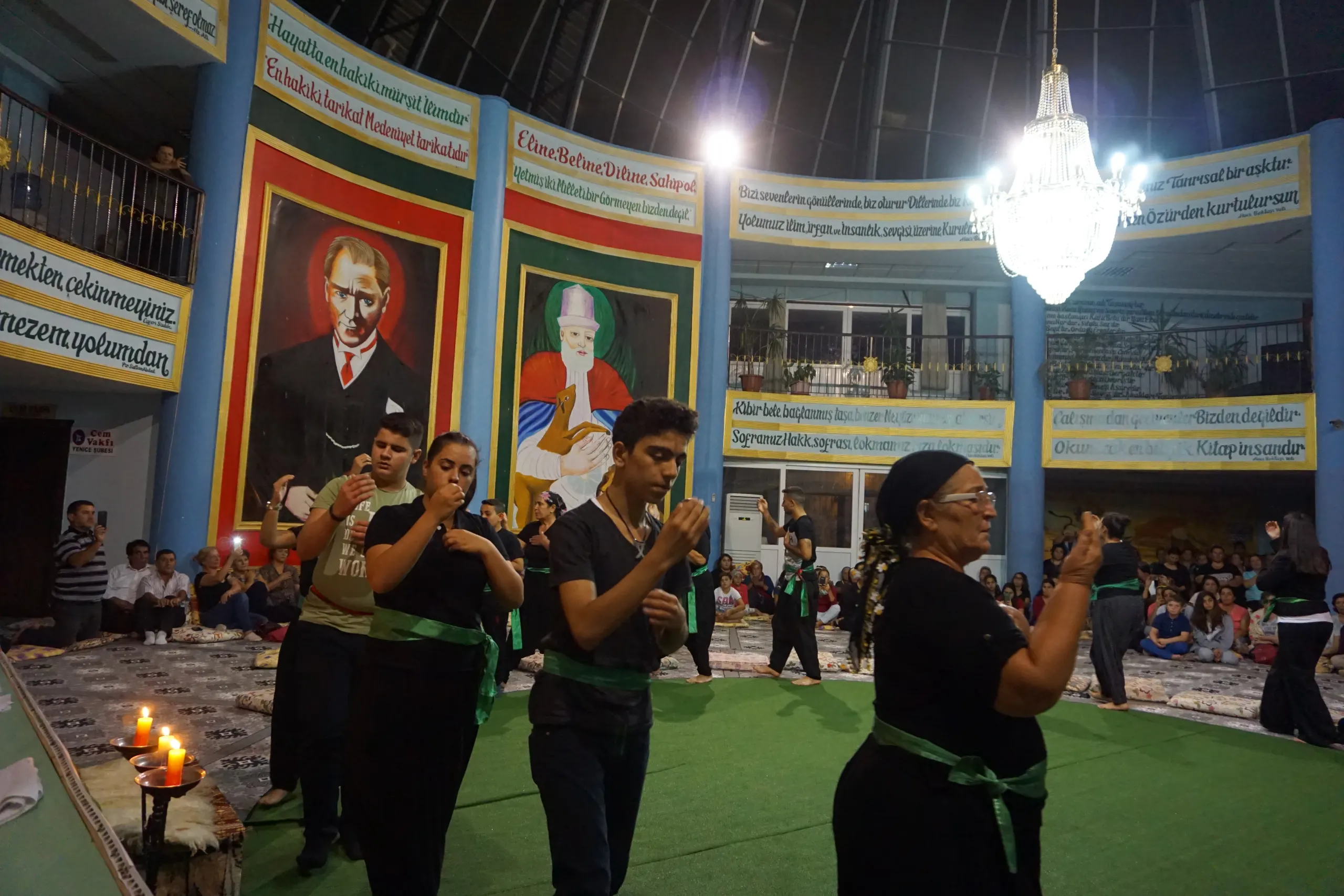 Yenice Cemevi'nde Muharrem Cem'i