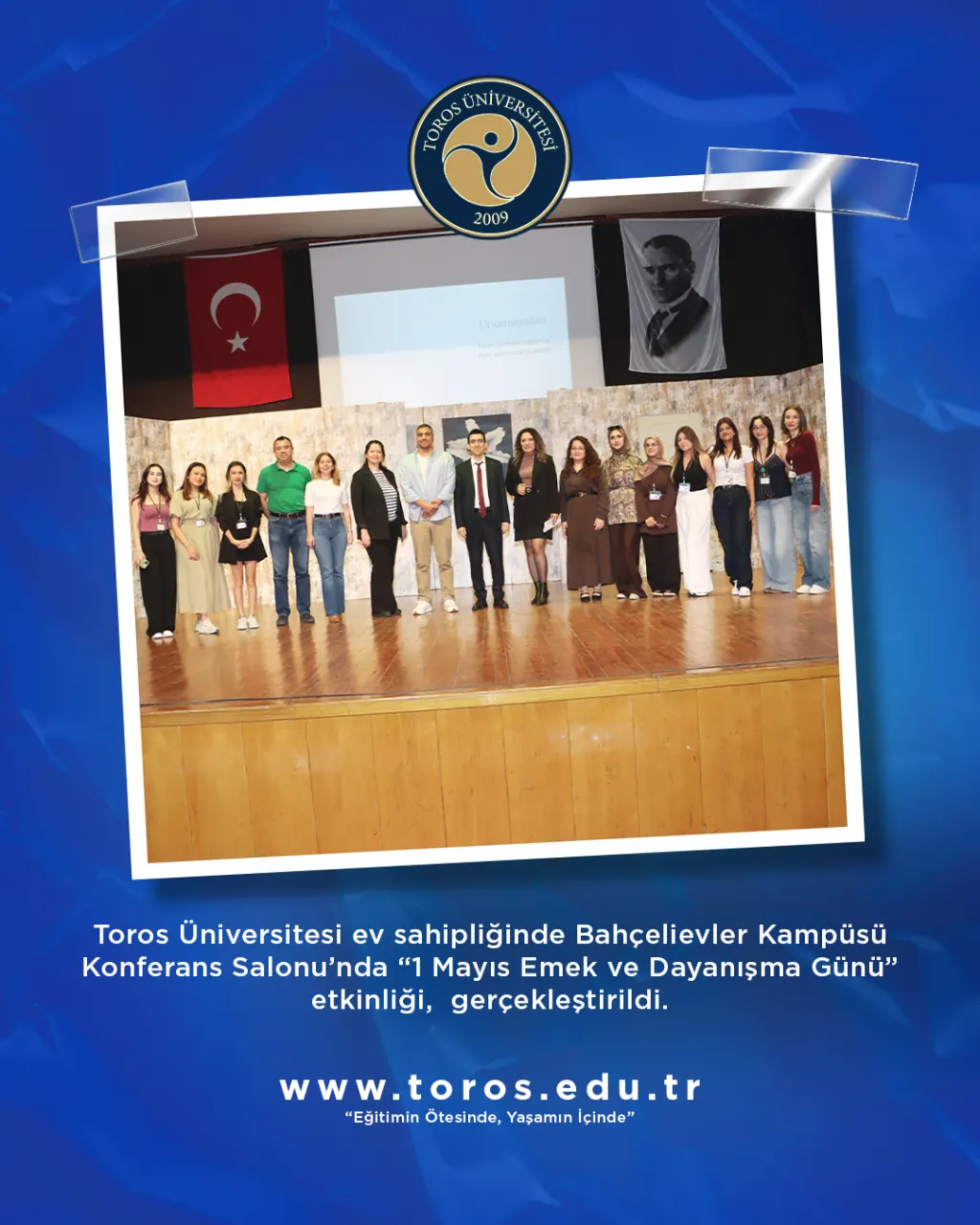 Toros Üniversitesi’nde Emek ve Dayanışma Günü Etkinliği Gerçekleştirildi