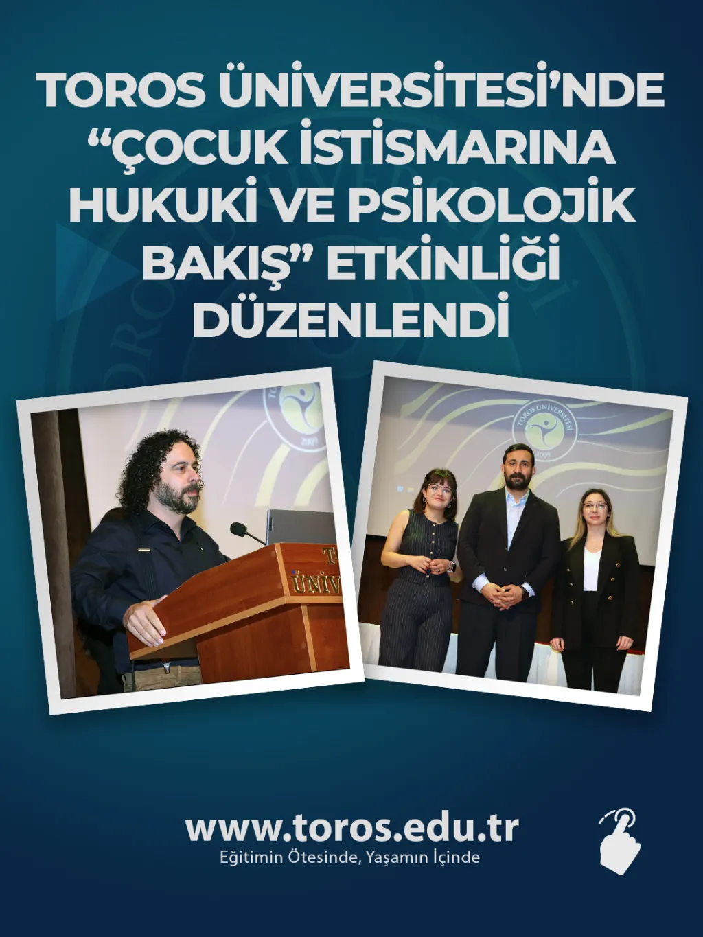 Toros University Hosted An Event On “a Legal And Psychological Perspective On Child Abuse”