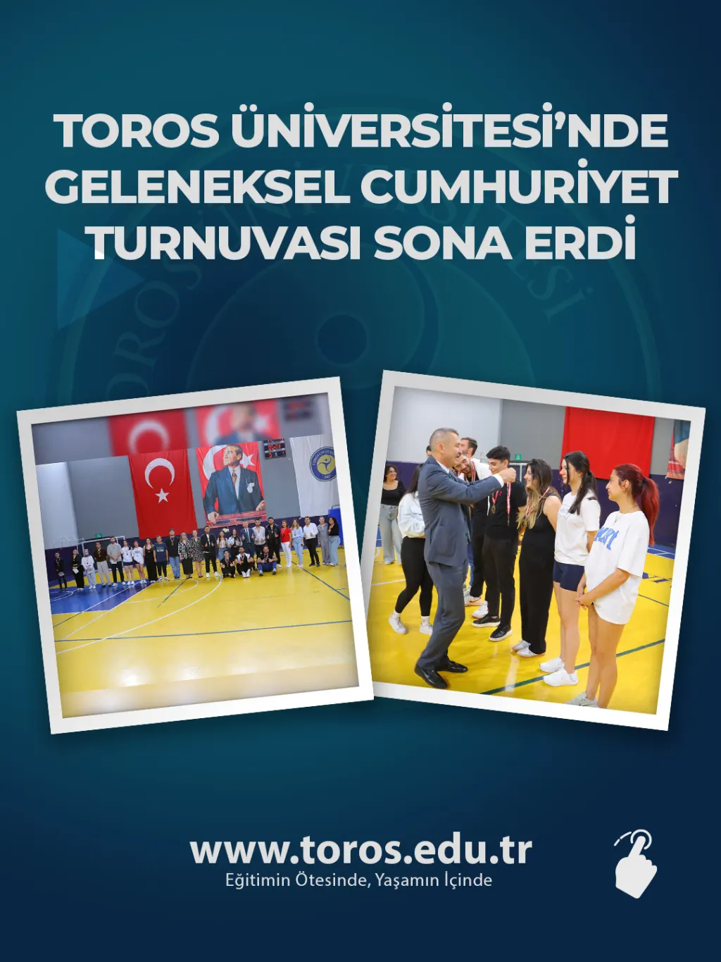 Toros Üniversitesi’nde Geleneksel Cumhuriyet Turnuvası Sona Erdi