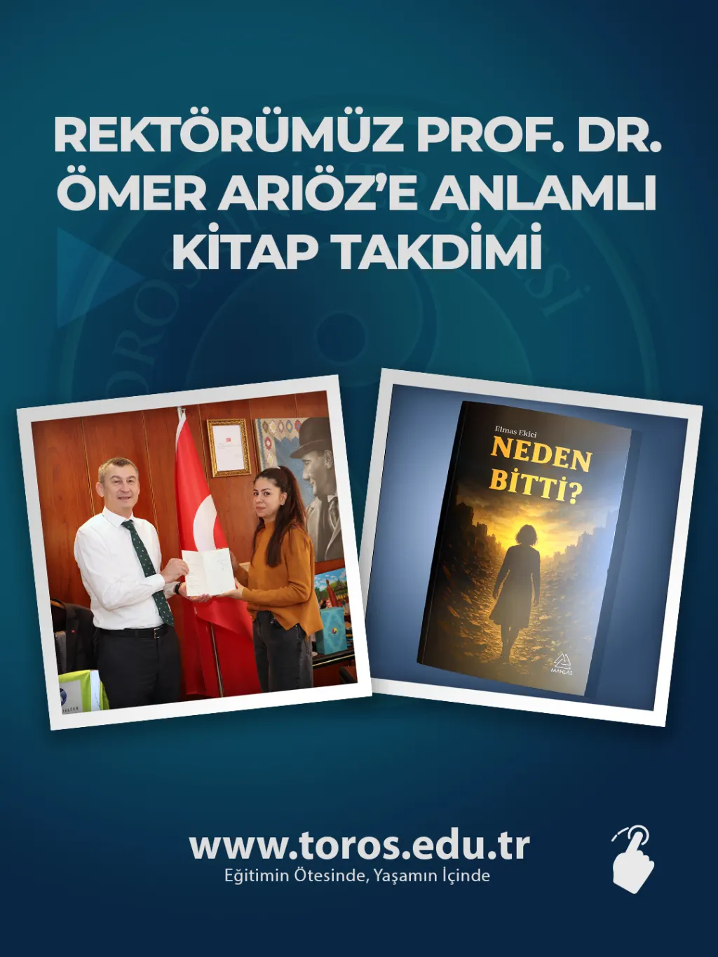 Toros Üniversitesi’nde Anlamlı Kitap Takdimi