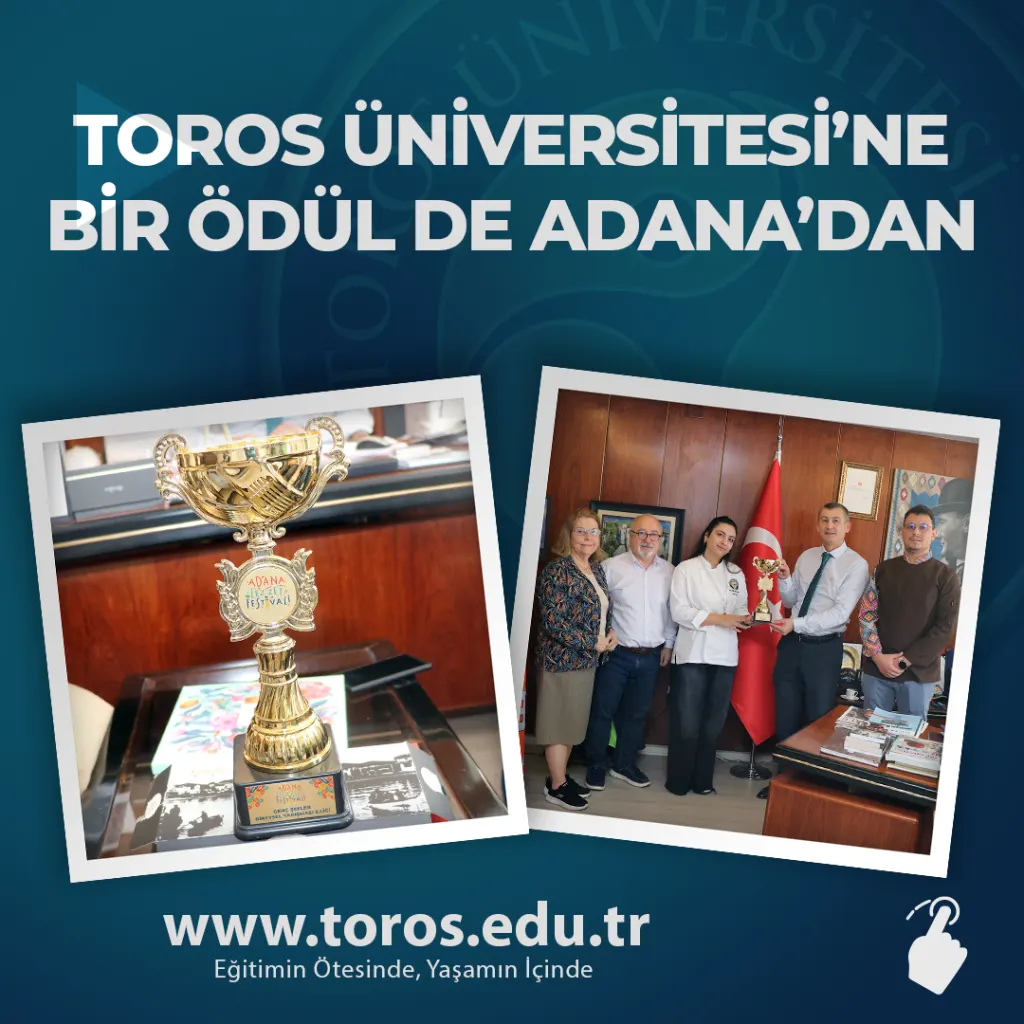 Toros Üniversitesi’ne Bir Ödül de Adana’dan