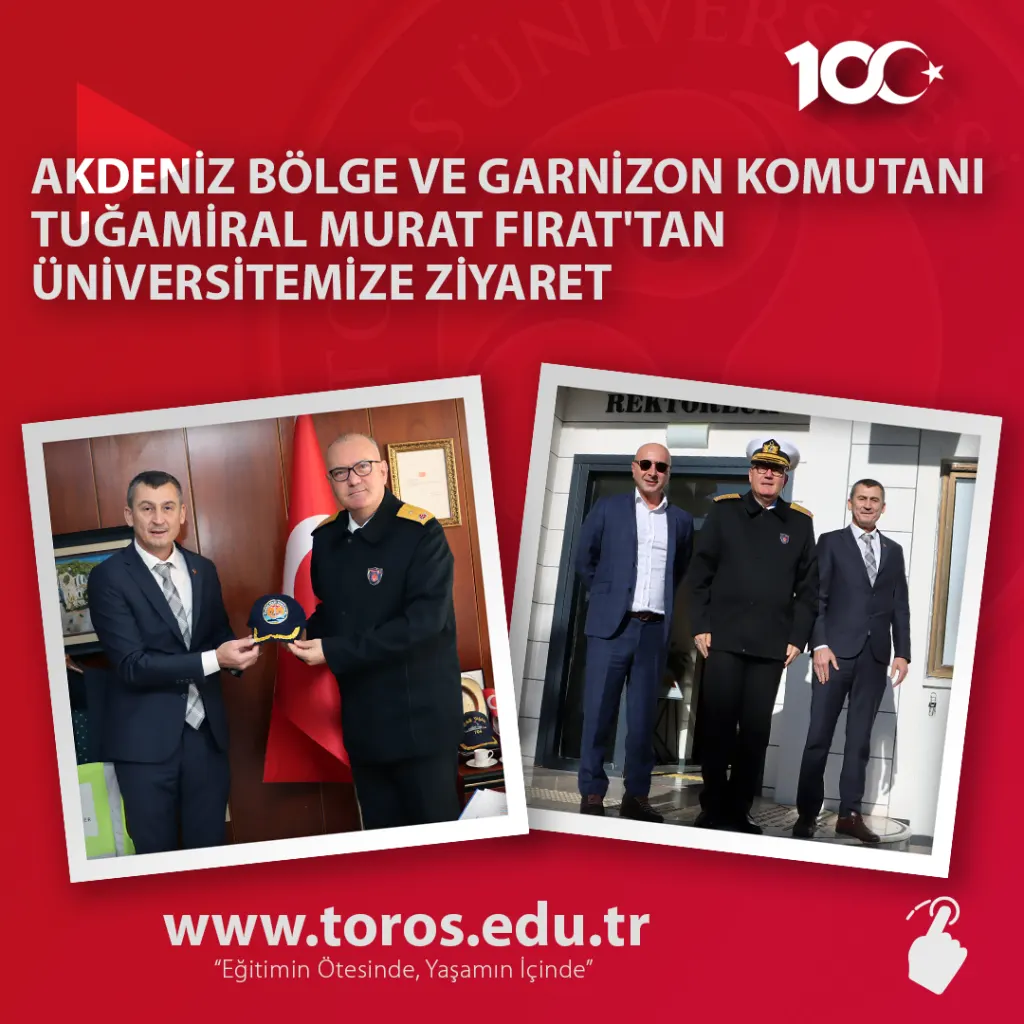 Visit To Our University From Brigadier General Murat Firat, Commander Of The Mediterranean Region And Garrison