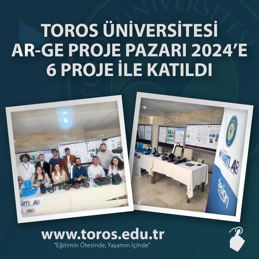 Toros University Participated In R&d Project Market 2024 With 6 Projects