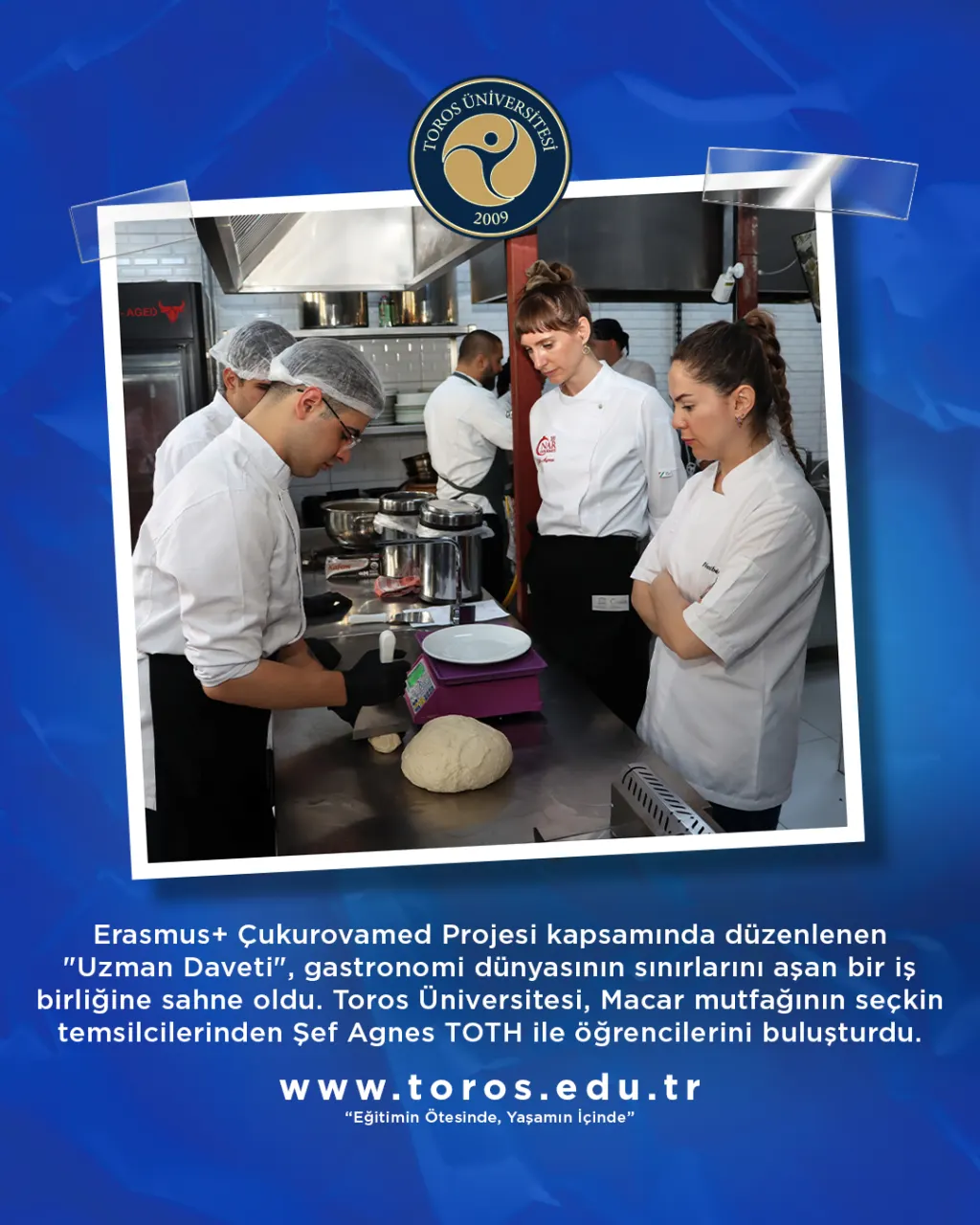 Toros University’s Department Of Gastronomy And Culinary Arts Hosted Chef Agnes Toth