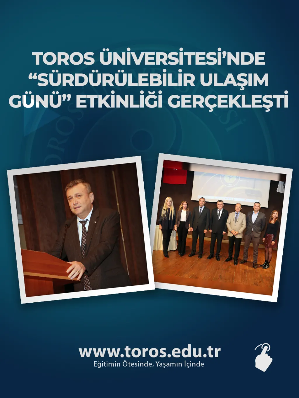Toros Üniversitesi’nde “sürdürülebilir Ulaşım Günü” Etkinliği Gerçekleşti