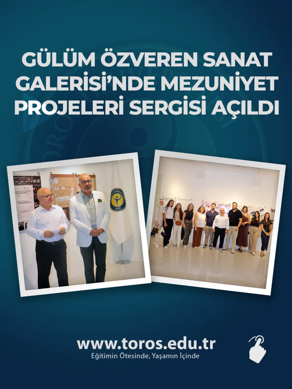 Gülüm Özveren Sanat Galerisi’nde Mezuniyet Projeleri Sergisi Açıldı