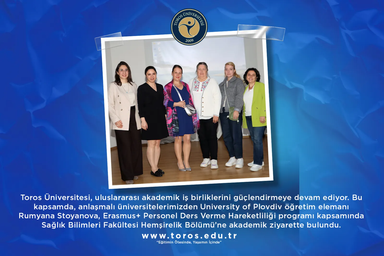 Uni̇versi̇ty Of Plovdi̇v’dan Akademi̇k Zi̇yaret: Erasmus+ Kapsaminda Ders Verme Hareketli̇li̇ği̇